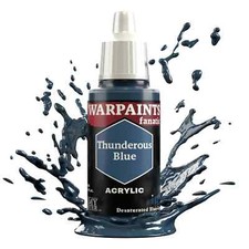 ARMY PAINTER WP3014 Warpaints FANATIC: Thunderous Blue 18ml Acrylic Paint 