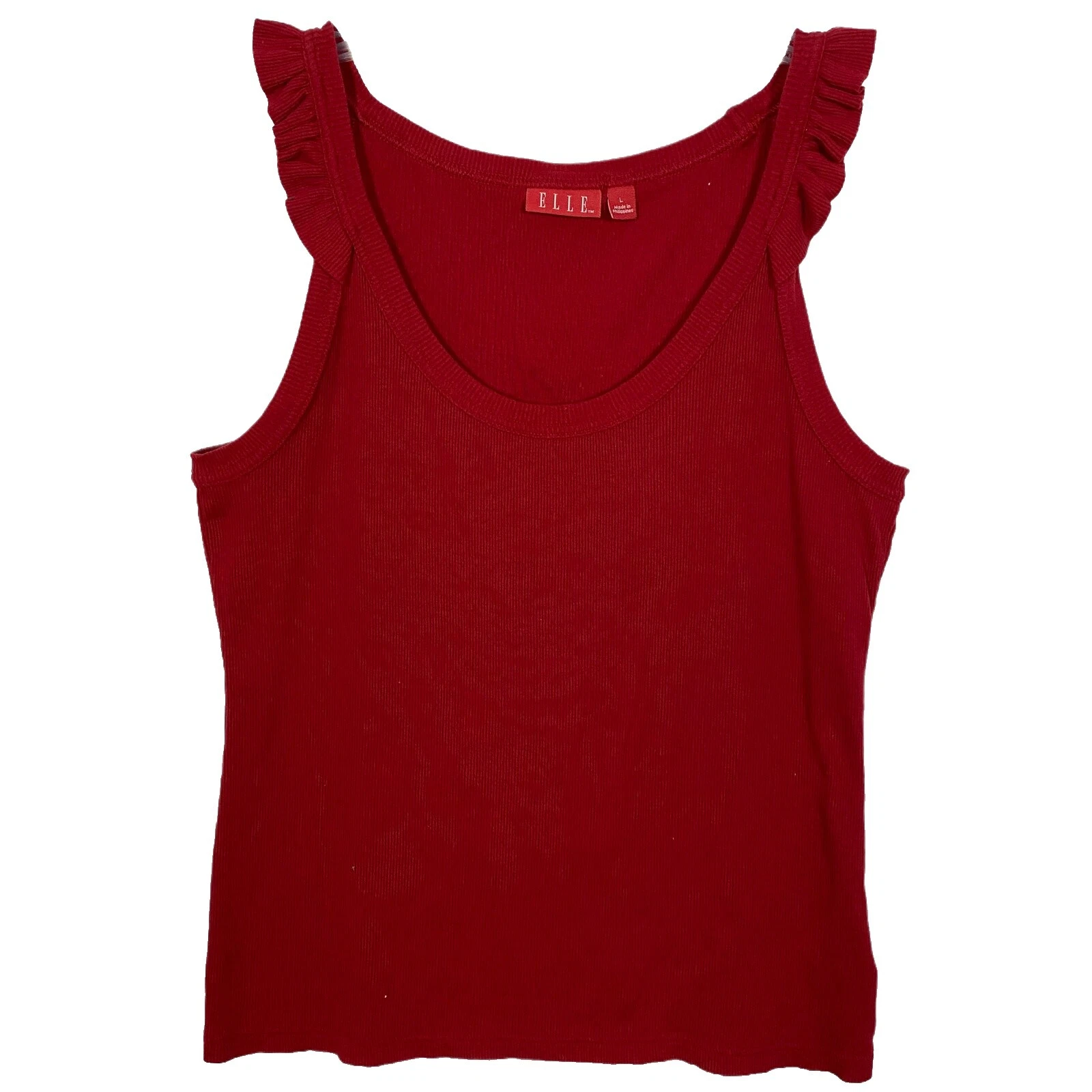 Camisetas sin mangas para mujer ELLE de algodón