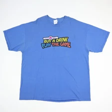 Vintage Y2K Austin Powers Goldmember Taco Bell Movie T-Shirt Faded Black 2XL XXL