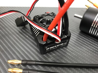 WP Max10 SCT RTR 80A 1/10 3665 3800KV RC Car Brushless ESC Motor Combo System