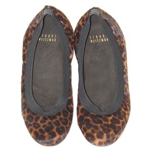 stuart weitzman leopard flats
