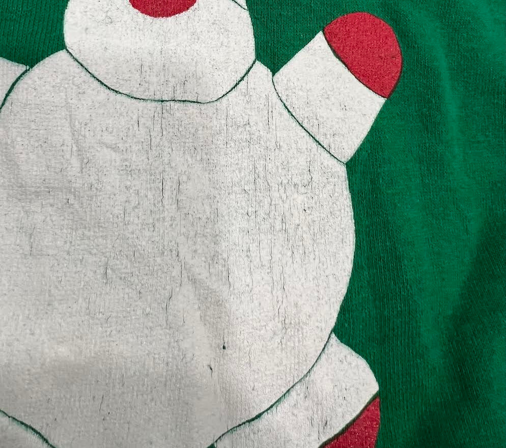 Vintage 1980s Avon Reindeer Ugly Christmas 80s Pullover Crewneck Sweatshirt XL image 5
