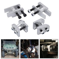 Kit rialzo completo 2" ATV Lift Kit per Yamaha Rhino 450 660 700 argento