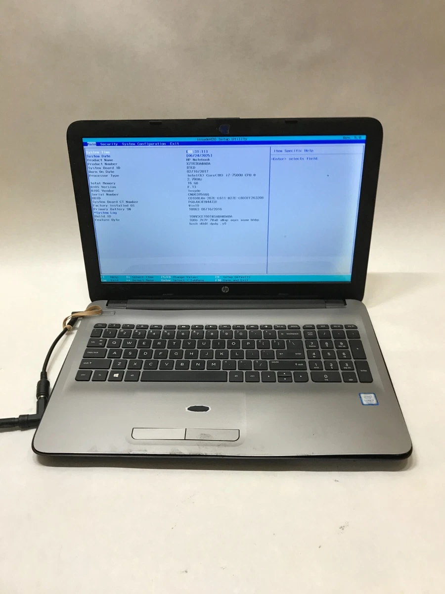 HP Intel Core i7 7th Gen. PC Laptops & Netbooks 1 TB SSD Capacity