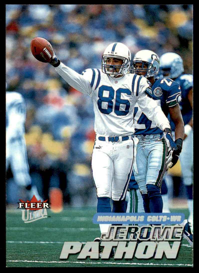 2001 Ultra Jerome Pathon Indianapolis Colts #161