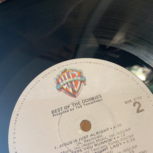 Doobie Brothers- The Best of the Doobies 1976 Vintage Vinyl LP Record Music - Picture 6 of 9