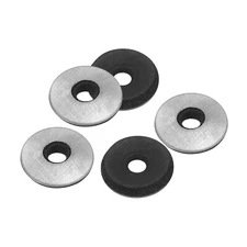 100Pcs M4.2x12mm Galvanized EPDM Bonded Sealing Neoprene Rubber Washers Gasket