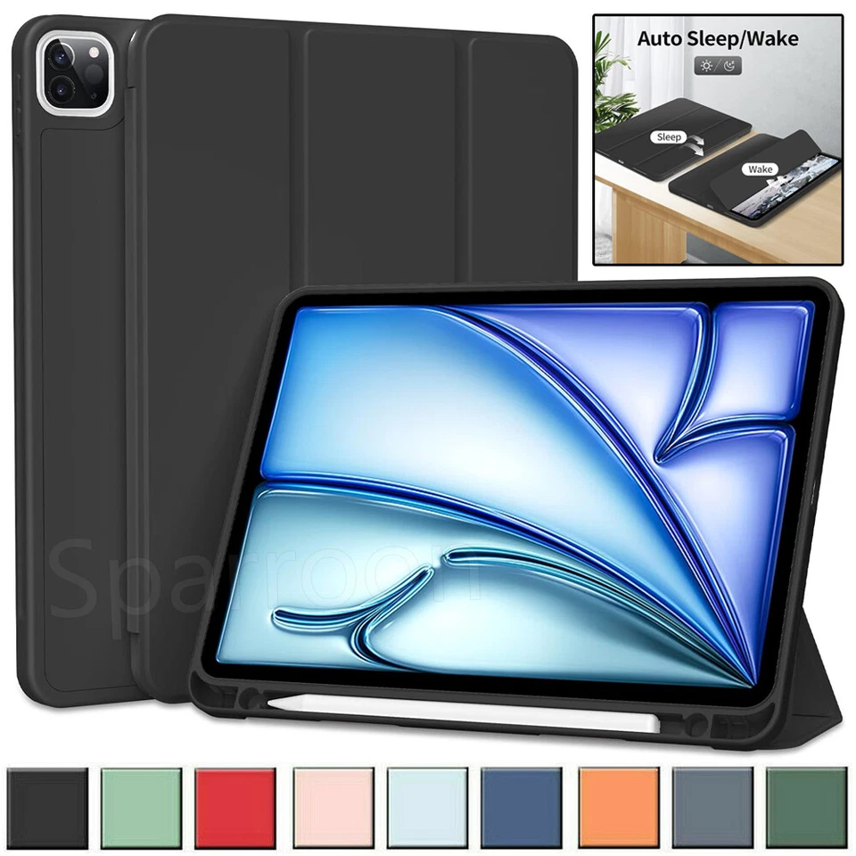 Smart Stand Case Cover For iPad 5th 6th 7th 8th 9th 10th 11th Gen & A16 Air Pro - Image 4 of 4