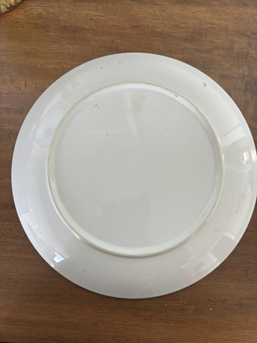 Vtg Chinese Plate With 3 Ladies Women - Picture 3 of 3