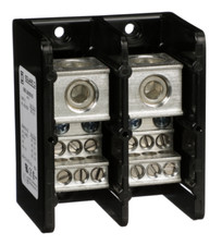 Square D 9080LBA263106 335A 2P 600V~ Power Distribution Block Used