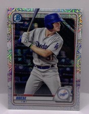 Kody Hoese 2020 Bowman Chrome Mojo Refractor BCP-4 Dodgers