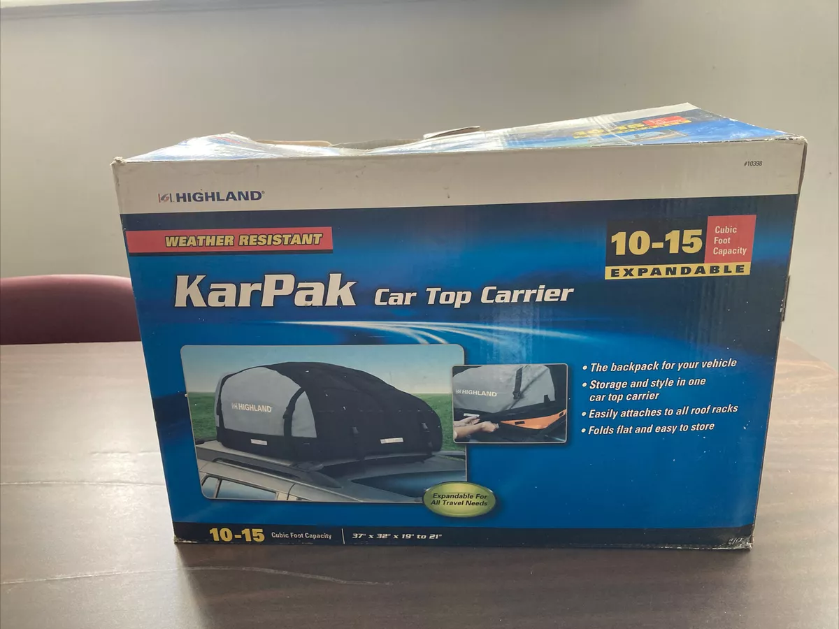 Karpak car top carrier sale