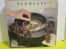 Elements Roulette Shot Glass Game Set Complete