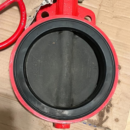 Bray 8" Butterfly Valve Series 30 Wafer with Hand Operated Gear Drive - Picture 2 of 9