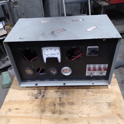 Generator Engine Instrument Control Box Panel
