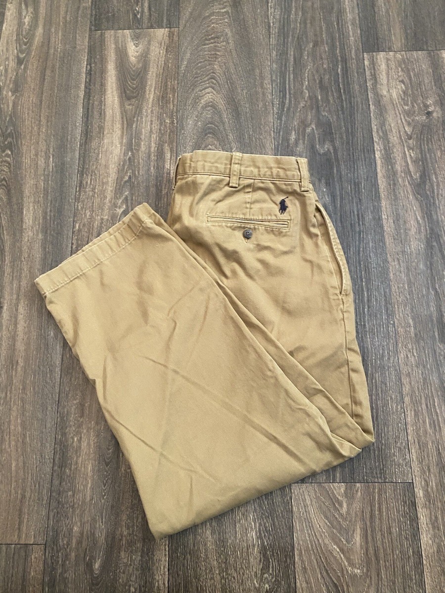 Polo by Ralph Lauren ETHAN PANT/古着W38L32 Vintage Polo Ralph Lauren Ethan Pants Mens Size 35X32 Tan