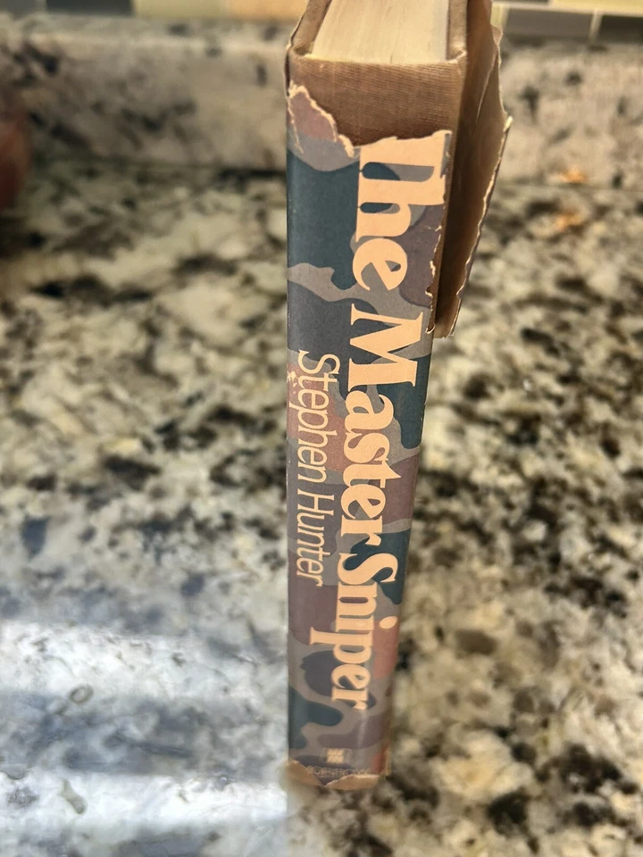 Мастер снайпер Стивен Хантер 1980 полный SIze BCE HCDJ майларовый чехол Второй мировой войны  - Изображение 3 из 4