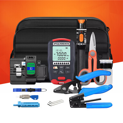 Fiber Termination Kit Professional Grade FTTH Fiber Termination Tool kit with Ld