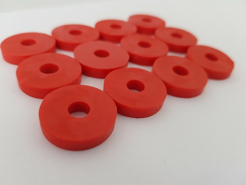 Lavadoras de goma M6 6mm x 4mm x 20mm rojo paquete de 12 Nextkarting - Imagen 4 de 7