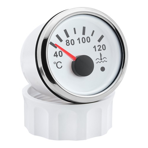 2" 52mm Car Boat Water Temp Temperature Gauge 40-120℃ With 1/8NPT Sender - Picture 9 of 12
