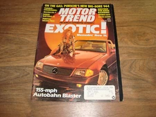 Motor Trend The Worlds Automotive Authority Magazine August 1989 NWIO