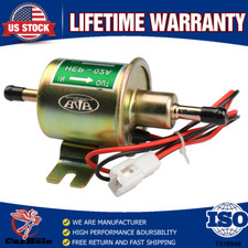 5/16 Inch 12V Universal Electric Fuel Pump Diesel Gas Inline 4-7PSI Low Pressure