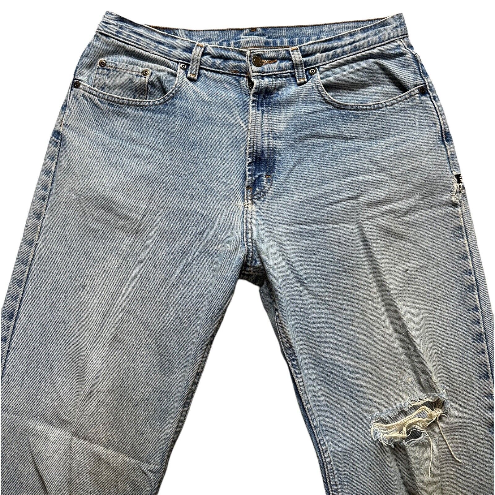 Vintage Kirkland Distressed Thrashed Jeans Mens 3… - image 2