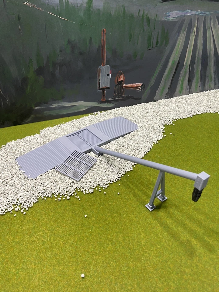 1/64 Scale Grain Dump Drive Over Pit With Auger + Removable Grate For Grain Bins - Image 2 of 4