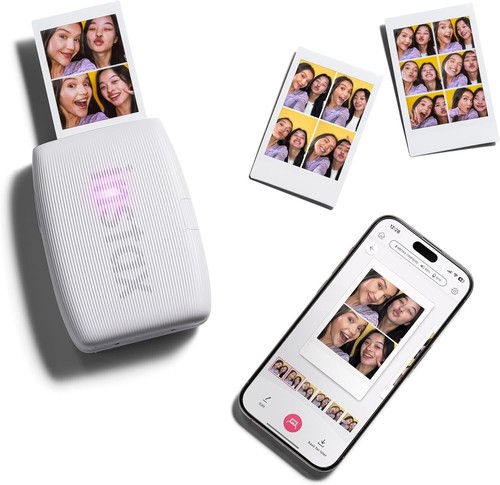 Fujifilm Instax Mini Link 3 Smartphone Printer - Clay White - Picture 6 of 8