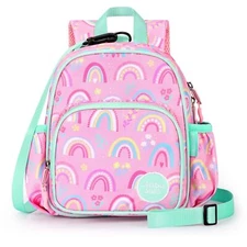 mibasies Backpack Leash for Toddlers 1-3: Baby Backpack for Girls with Anti-L...