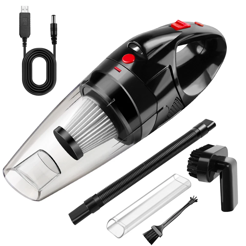 5200W Car Vacuum Cleaner Portable Handheld Powerful Suction Car Stair Sofa Clean - Image 2 of 4