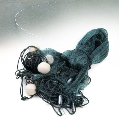 Lead Sinkers For Fishing Nets 33Ft Fishing Gill Nets Beach Seine