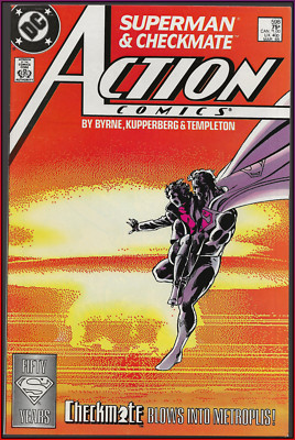 ACTION COMICS #598 (1988) 1ST CHECKMATE TASK FORCE X SUPERMAN KEY DC 9.2 NM-