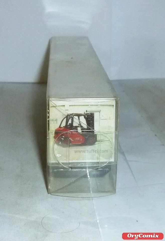 MODELLINO CAMION CON RIMORCHIO - SCALA 1:87 - TRUCK - SUFFEL LINDE 2 - NUOVO - Immagine 4 di 4