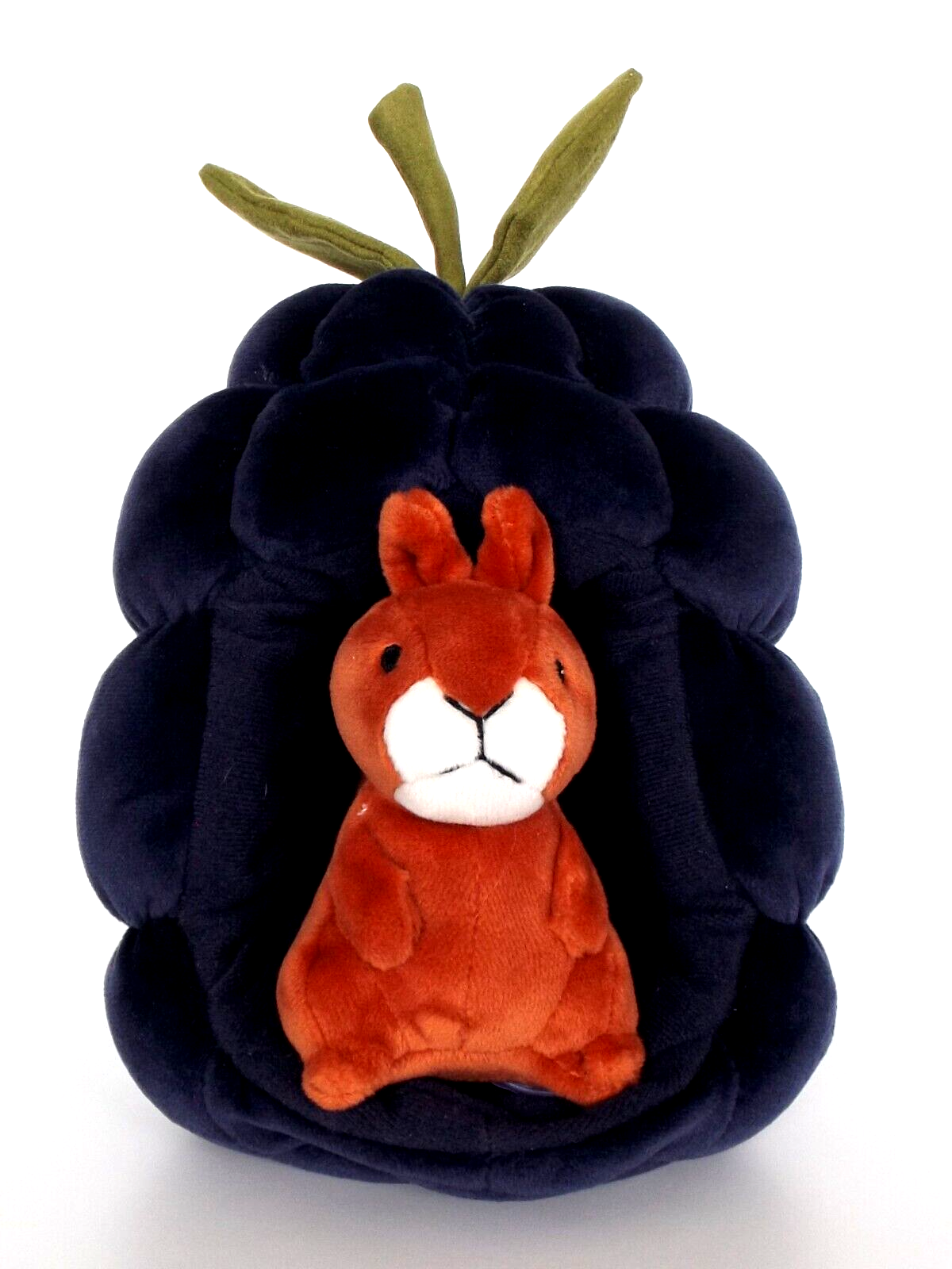 Jellycat Brambling Squirrel Quirky Navy Blackberry House / Ginger