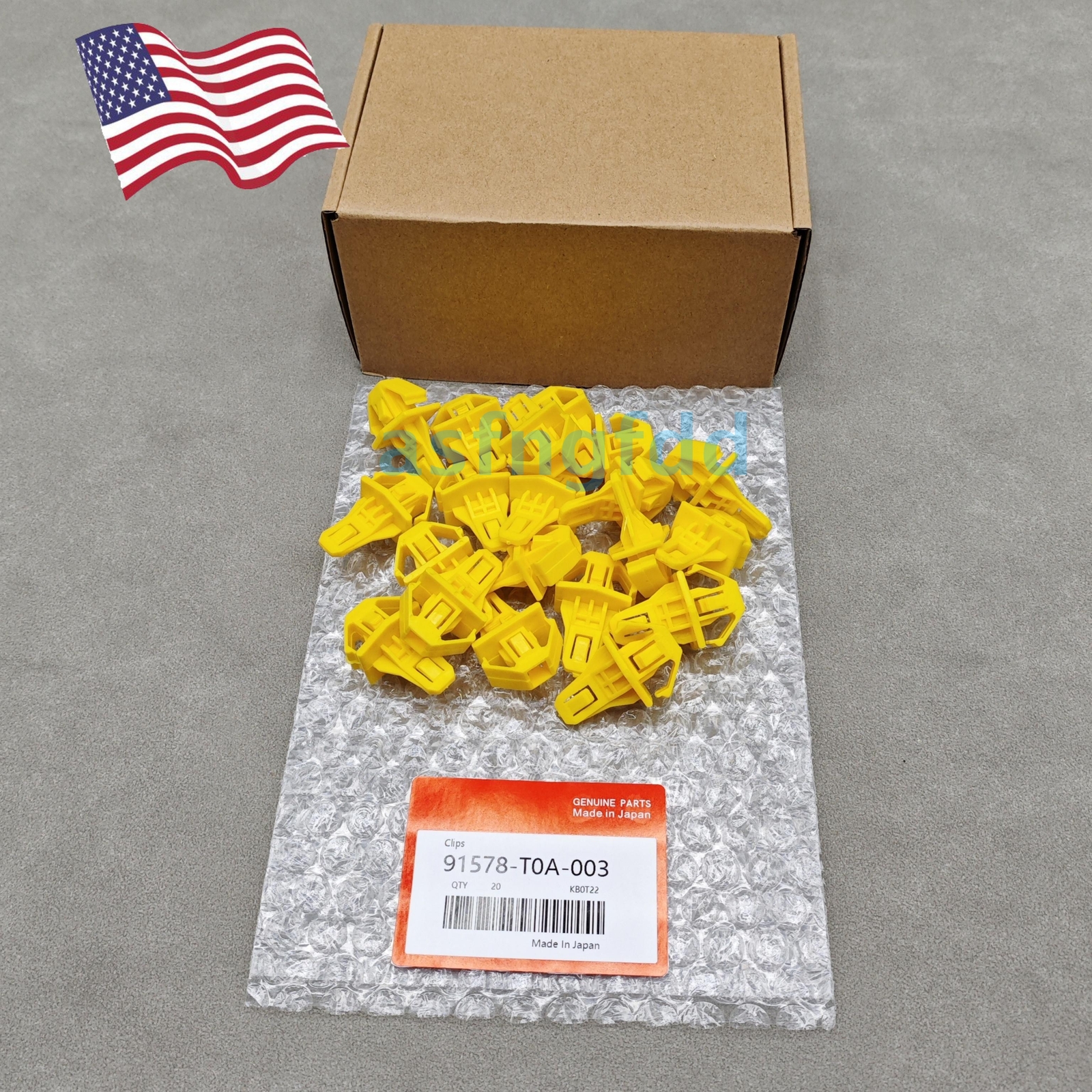 New 20×Grille Bumper Moulding Clips For 2012-2014 Honda CR-V 91578-T0A ...