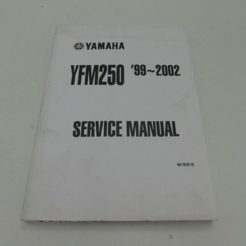 originale Yamaha YFM 250 manuale officina manuale di riparazione service manual -02 - Foto 1 di 3