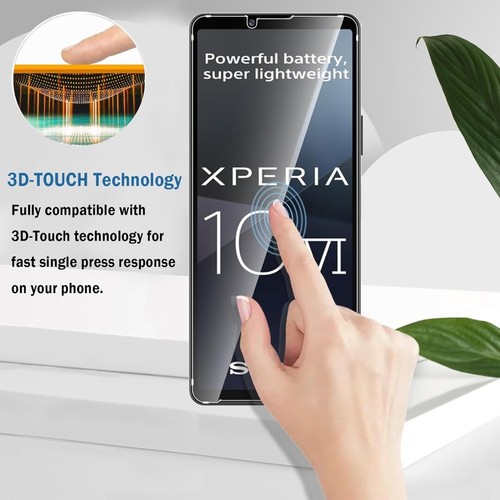 For Sony Xperia 10 VI Tempered Glass Screen Protector & Rear Camera Lens - 第 3/12 張圖片