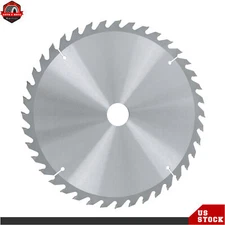 10" 40 Tooth 30mm Arbor Carbide Saw Blade For Wood Aluminum New