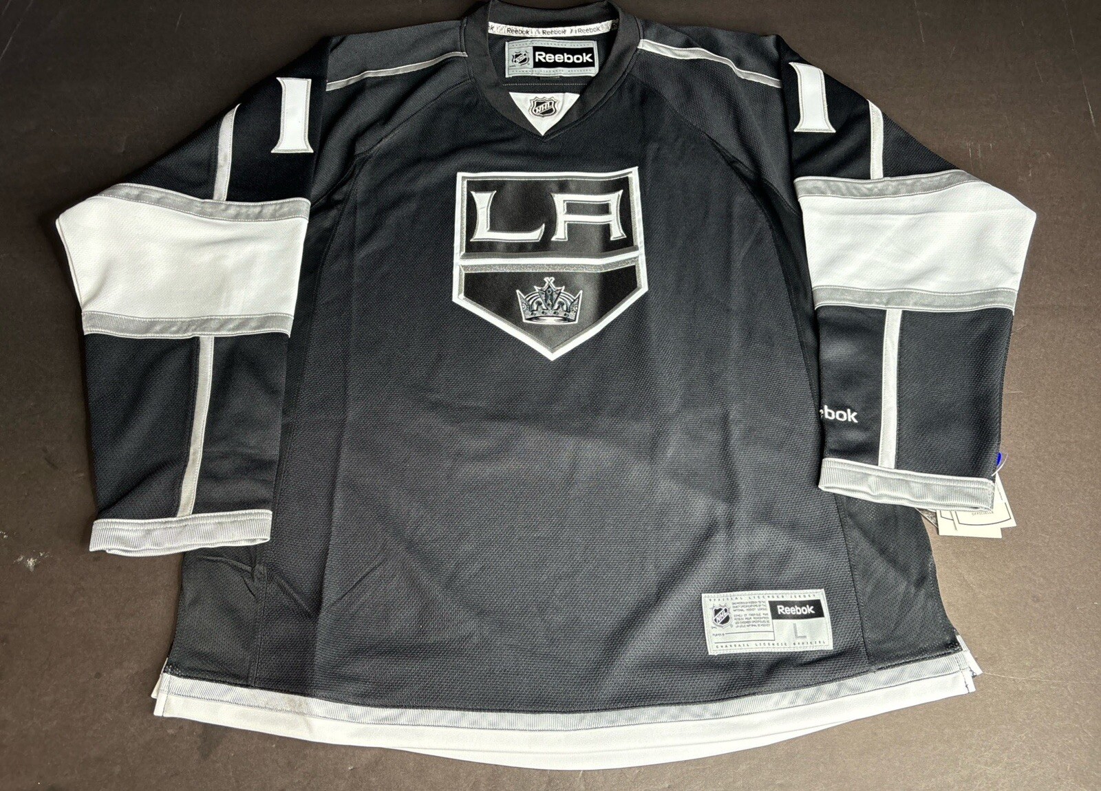 Anze Kopitar Autographed Signed LA Kings Authentic Reebook Jersey '2x SC Champs' PSA 3C14484 