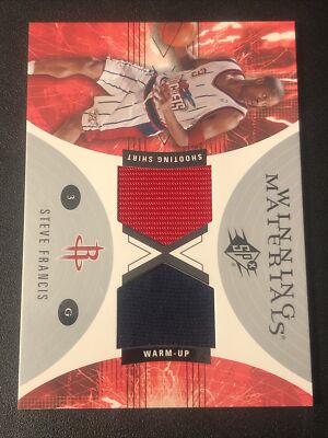 2003-04 SPX Winning Materials Steve Francis #WM25
