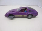 Vintage Kenner M.A.S.K. MANTA Purple 300ZX w/Vanessa Warfield Missing Mask