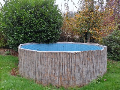 Intex Prism Frame Aufstellpool Rund + Filterpumpe + Leiter + Zubehöre