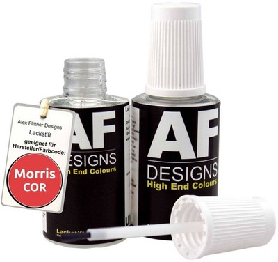 Lackstift für Morris COR Simons New Red schnelltrocknend 2x20ml Autolack