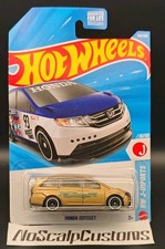 Custom Hot Wheels Honda Odyssey Gold (Gold Rush) 1/64 NoScalpCustoms