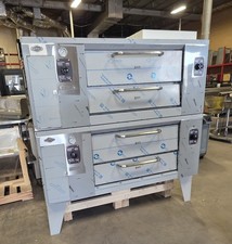 Empero Perfect Double Deck Natural Gas Pizza Ovens Brand New