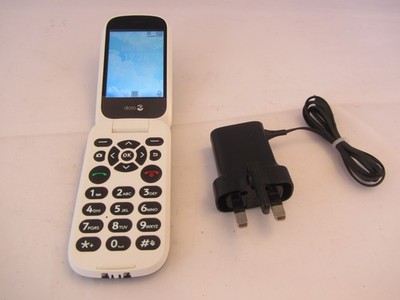 Doro 7060 Klapphandy Klapphandy 4G schwarz/weiß Großtasten EE NETZ