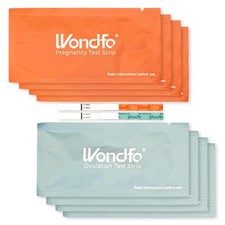 Wondfo 100 Ovulation Test Strips and 20 Pregnancy 100 LH 20 HCG