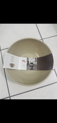 Staub Zwilling Keramik Schüssel 24cm 1.7L Beige Taupe Neu OVP