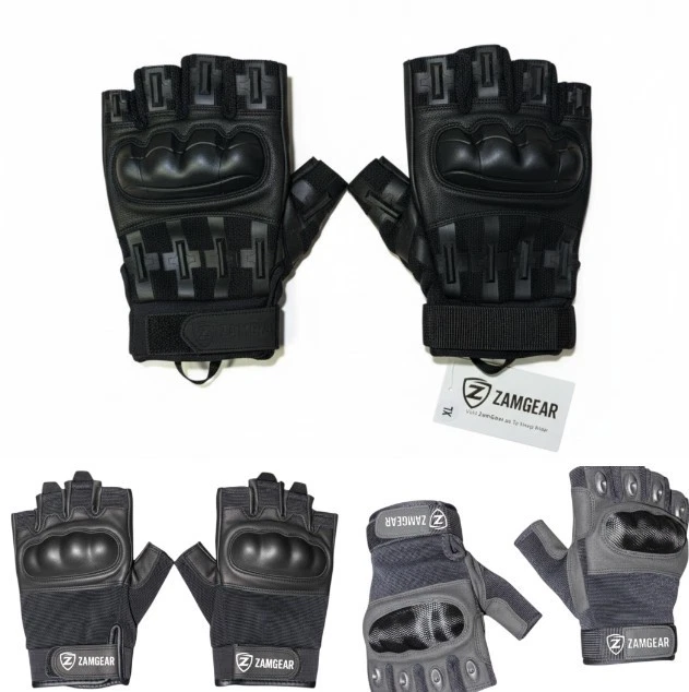 Tactical Fingerless Gloves Military Combat Shooting Half Finger Gloves ZAMGEAR
Opens in a new window